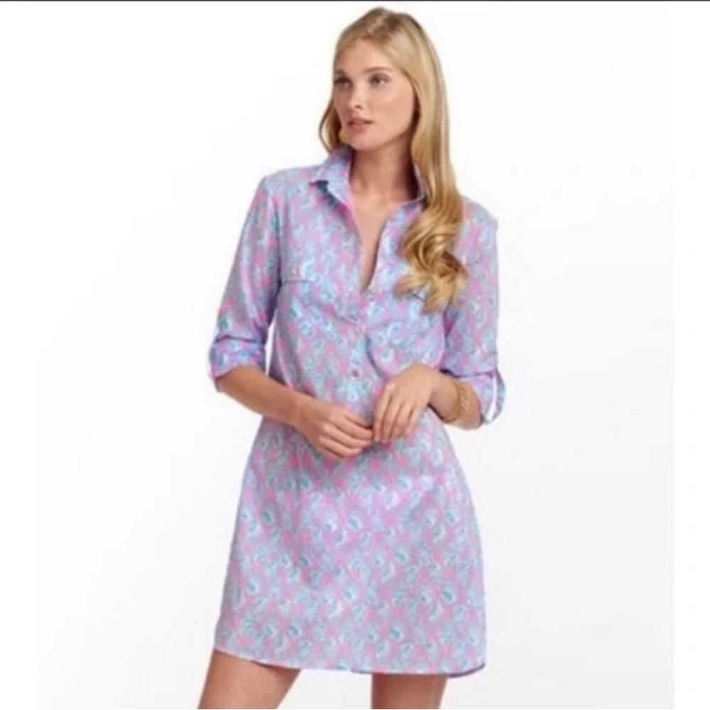 Lilly Pulitzer Captiva Tunic Top Shirt Dress Size XL NWT Ret $118